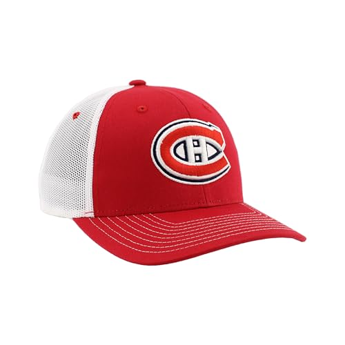 Image of ZHATS NHL Unisex-Adult NHL Officially Licensed Adjustable Snapback Hat Dakota Icon Team Color