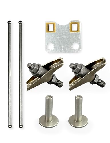 YAMAKATO GX200 Valve Rocker Arm Set For Honda GX160 5.5HP 6.5HP lawnmower engine part 14451-Z4M-000, 14431-ZE1-000, 14791-ZE1-010 With Push Rod Guide Plate Valve Lifter