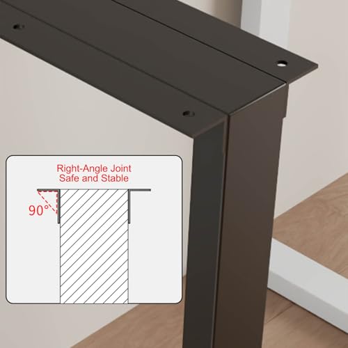 Pieds de table à manger industrielle en métal pour stabiliser votre table basse