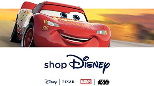 Disney Pixar Lightning McQueen Remote Control Car, Pixar Cars, 15cm/6'', 2.4 GHz, Moves in 4 Directions, Enjoy Hours of Fun, Suitable for Ages 3+