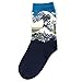 Wrapables Famous Painting Masterpiece Artwork Crew Socks (5 pairs), Collection 2, Fits Women's 9-11