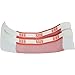 Sparco, SPRBS500WK, White Kraft ABA Bill Straps, 1000 / Pack, Red