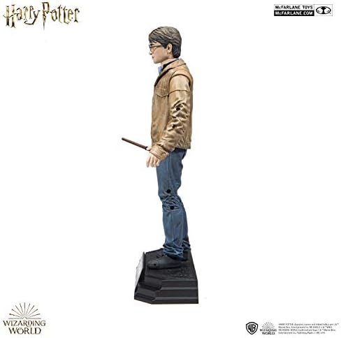McFarlane Toys 13301 Potter Deathly Hallows Pt Ii Harry 7In Action Figure, Multi