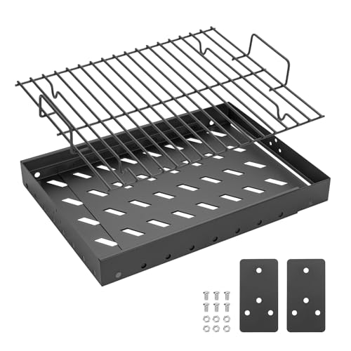 15-28 Inches Stretchable Charcoal Tray for 47183T-21 PS9900 High Temperature Charcoal Basket for SH19030219 SH19030119 HC4518L PS9500 SH5000 SH7000 6500 6800 8500 Replacement Parts