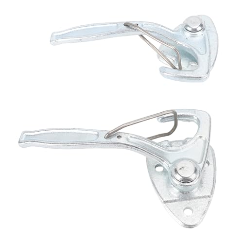 Loquet de porte de remorque robuste avec écrous anti-desserrage pour serrure de cargo - 4