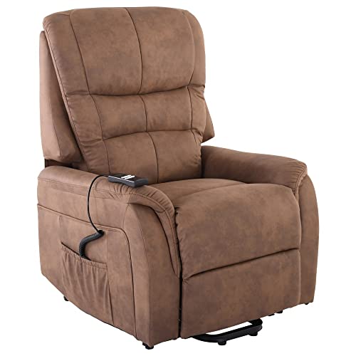 Raburg TV-Sessel JAN, ERDNUSS-BRAUN, VLT-Mikrofaser, elektrische...