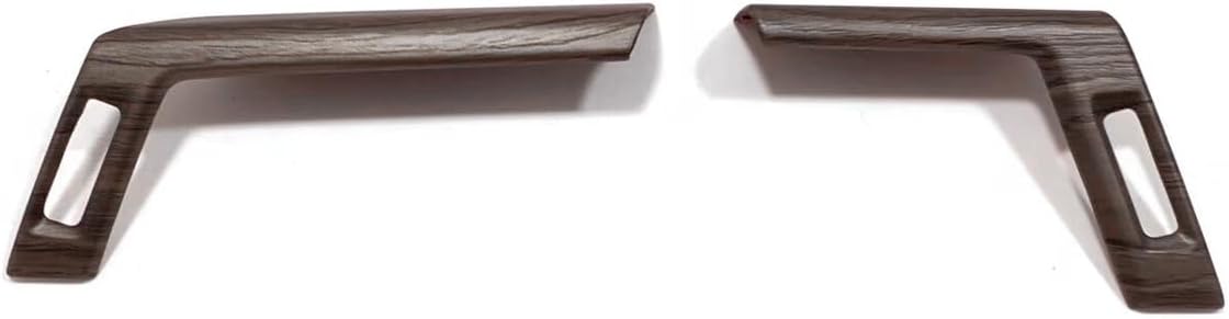 Car Accessories Fit for Nissan New Rogue 2021 2022 2023 2024 2025 2026 Inner Side Dashboard Center Console AC Air Vent Outlet Cover Trim (Peach Wood) 2PCS ABS