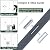 Pet Door for Cat and Dog, Interior and Exterior Large Dog Door, PC Frame and Telescoping Tunnel Doggy and Cat Door, Doggie Door with Magnetic Flap and Sliding Lock Panels (Pets Up to 15 Lb) S