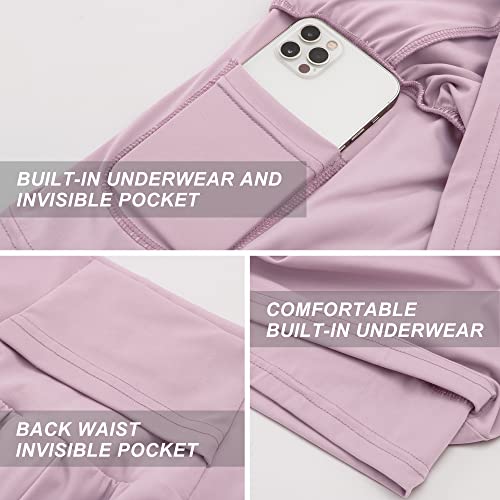 Big Elephant Girls Athletic Shorts, Youth Kids Workout Short With Pockets For Basketball Soccer Running Pink #TOP3