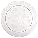 Hanna K. Hard Plastic Plates China Like. Wedding and Party Dinnerware Plastic Plates 20 count, 10 inch, Clear