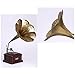 Metal Retro Phonograph Model, Vintage Record Player Prop, Fake Antique Gramophone Showpiece Prop, for Office Desk Decor | Shelf | Living Room | Home Accents | Wedding Gifts