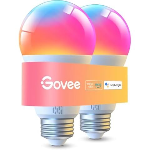 Govee Smart A19 LED Light Bulbs Cover