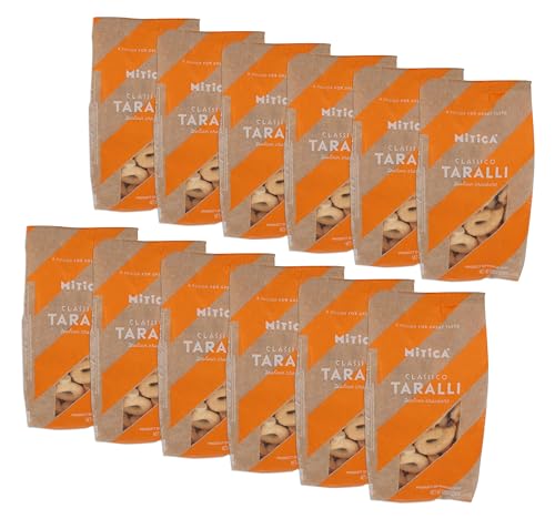 La Mejor comparativa de Malliot disponible en línea. 9 Taralli clásico, 8.5 onzas (paquete de 12)
