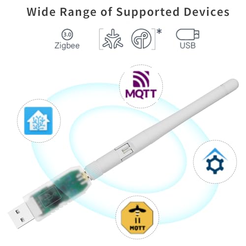 Adaptador Zigbee 3.0 SMLIGHT SLZB-07 USB para conectar sensores en Zigbee2MQTT 2