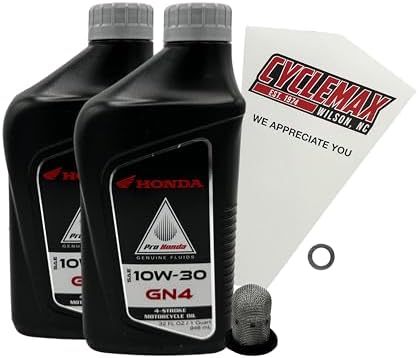 CYCLEMAX Standard GN4 10W-30 Oil Change Kit Compatible with 1993-...