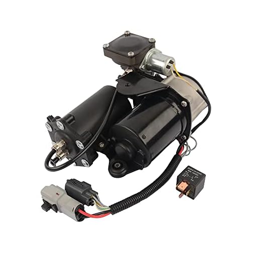 LR023964 Air Suspension Compressor Pump (Hita-chi System) for 2005-2009 LR3, 2010-2013 LR4, 2006-2013 Ran-ge Ro-ver Sport (6 Pins Connector) LR044360