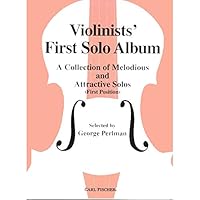 Violinist's First Solo Album 082580292X Book Cover