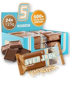 Sven Jack Energy Cake Haferriegel Schokolade 24x125g