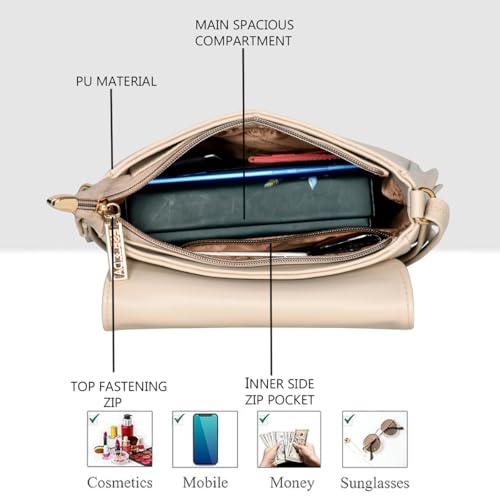 Image of ESBEDA Stylish Portable Sling Bag | Ladies Purse | Slings For Casual Carry | Stylish Sling Bag | Gift Bag For Women