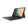 Lenovo Chromebook Duet, 2-in-1, 10.1″ WUXGA (1920 x 1200) Display, MediaTek Helio P60T, 4GB LPDDR4X RAM, 128GB eMCP SSD, Integrated ARM G72 MP3 Graphics, Chrome OS, ZA6F0031US, Ice Blue + Iron Grey