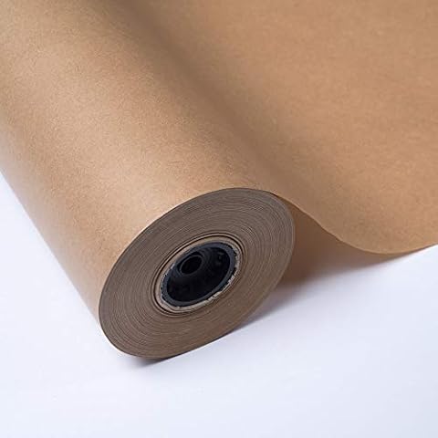 PAKOT Rollo Papel Kraft Habana Marrón 70cm x 50m Cover