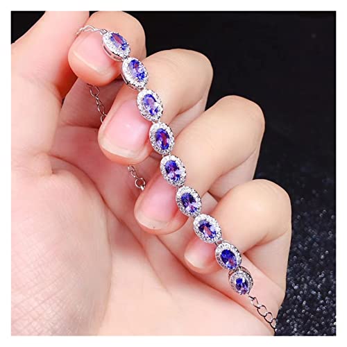 Bijoux Fins Tanzanite Naturelle - Révélez Votre Éclat avec CNCNSH Fille aimée Argent 925