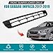 Front Bumper Lower Grille for Subaru Impreza 2017 2018 2019 Accessories, Front Bumper Lower Grille Intake Cover Kit, Bumper Front Mesh Grille Grid Grill Guard Replacement Gloss Black