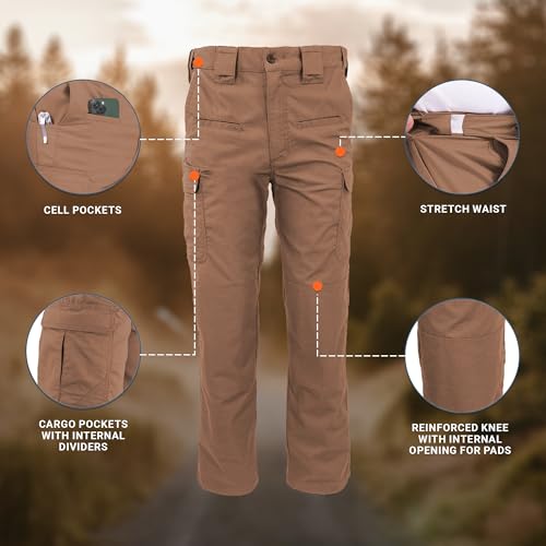 Pantalon cargo de haute performance Propper Kinetic résistant et flexible - 6
