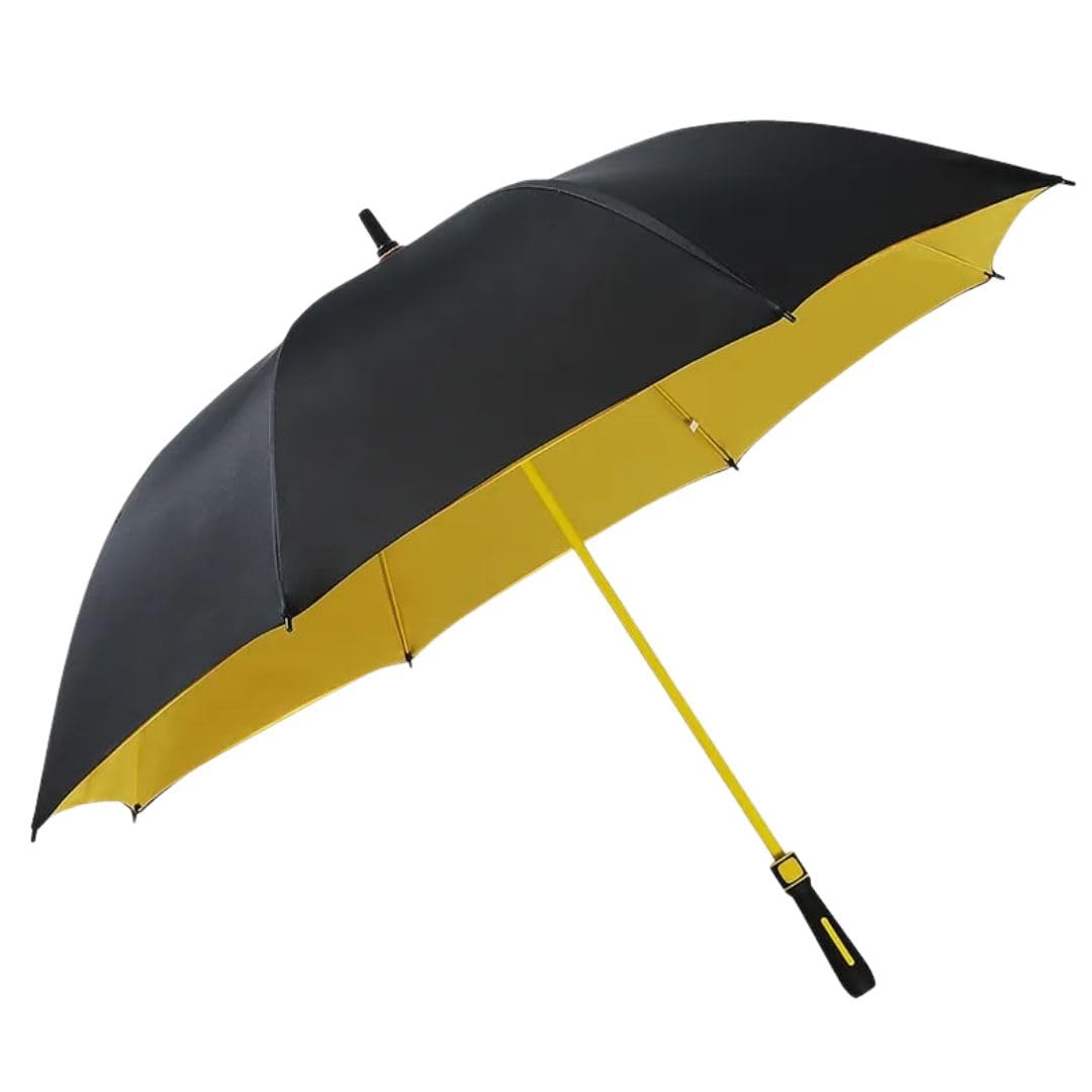 shop crowds Golf 54 Inch Umbrella for Men Big Size with Fiberglass Shaft, One-Click Auto Open Big Umbrella for Rainy Days & UV Protection - Ideal for 2-3 People-picture-21