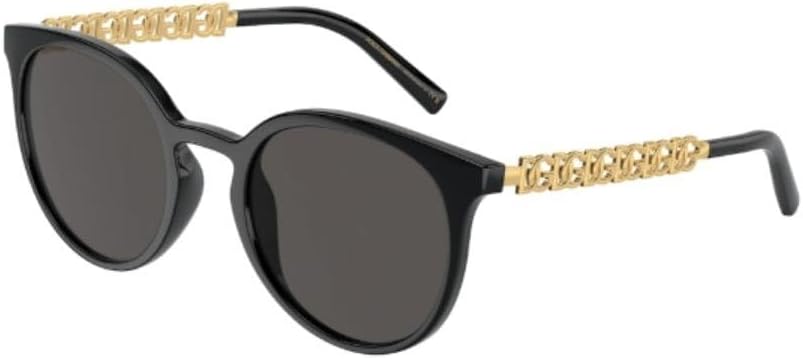 Dolce & Gabbana Sunglasses DG 6189 U 501/87 Black Dark Grey