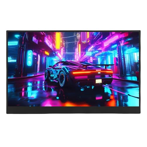 Bewinner Pantalla Portátil Tipo C de 15.6 Pulgadas, Monitor USB C HDR Pantalla Anti -Resplandor Completa HD con Soporte Incorporado, Pantalla Portátil para Teléfono Portátil PC