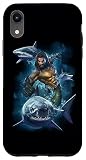Aquaman Movie Swimming With Sharks Case for iPhone XR