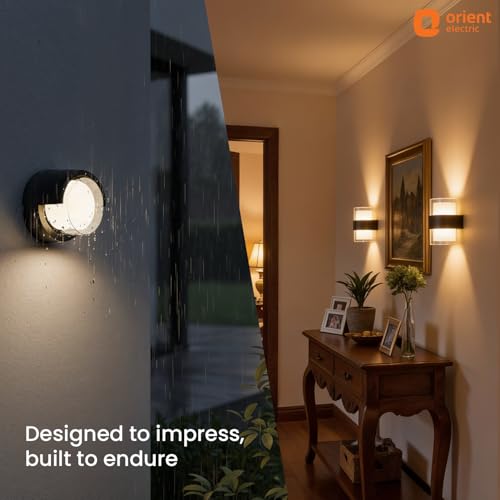 Image of Orient Electric 10W Decor Wall Light (Warm White, Pack of 1)