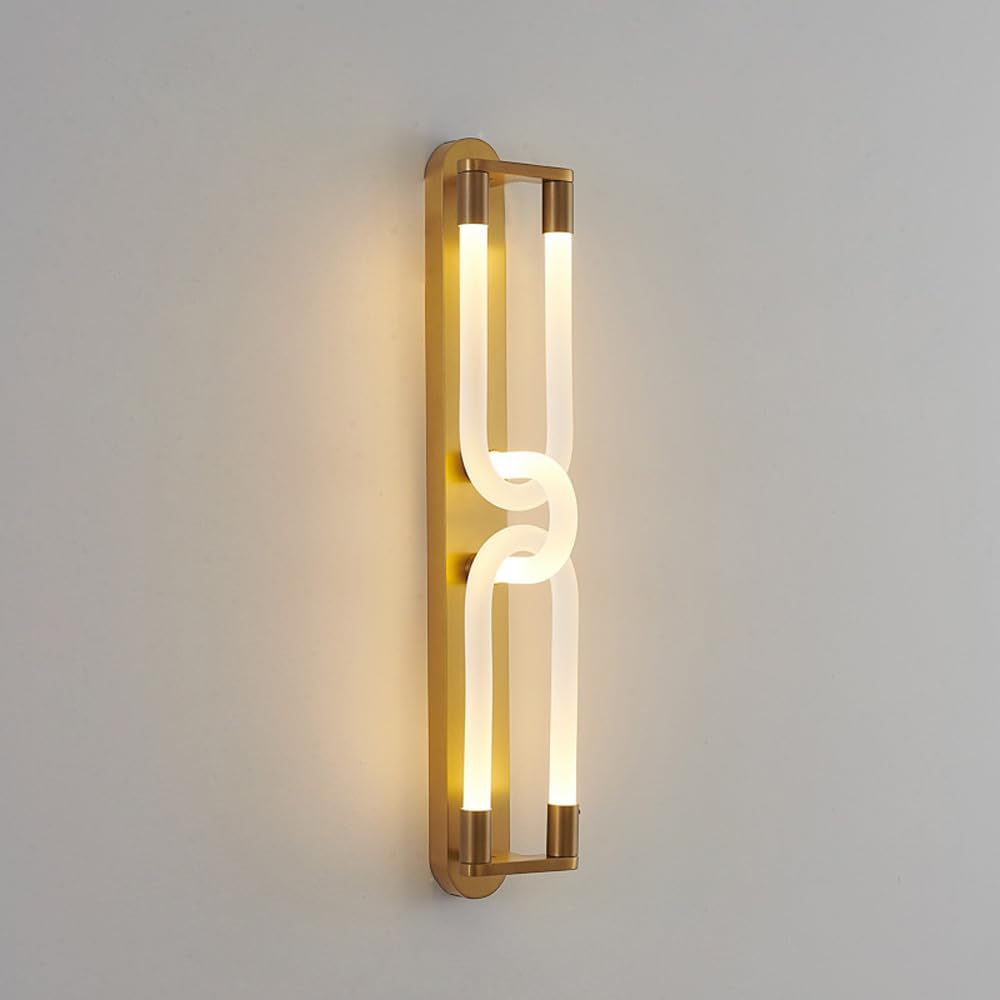 SBZIOJHDR wall Lights， Sconce Long Strip Light Living Room for Home Decor Bathroom Indoor Lighting Luminaire(B,3000K)