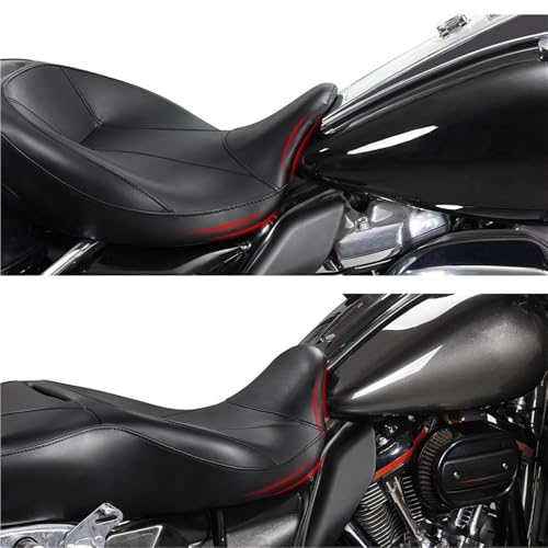 Asiento de pasajero para motocicleta Touring Road King 2009-2023 FLTRX 5
