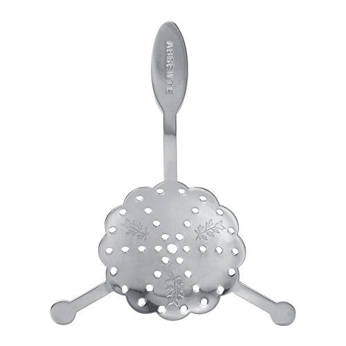 Cucchiaio per assenzio, Cucchiaio per assenzio in acciaio inossidabile, 5 tipi opzionali, Filtro per bicchieri da cocktail da bar(#3)