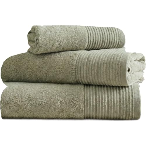 Image of Deyongs Avelon 100% Cotton 550gsm Bath Towel Green