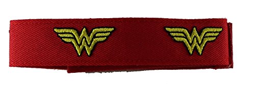 Application DC Comics Wonder Woman Logo Fabric Wristband