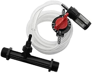 Kangkangk 1/2",3/4",1" Irrigation Venturi Fertilizer Mixer Injectors kit Agriculture Garden Water Tube Garden Hot Tub Spa Ozone Injector (3)