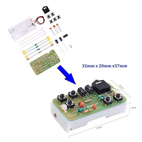 Diy Radio Kit, Icstation Fm Radio Kit 76Mhz-108Mhz Soldering Project Radio Module Diy Kits Electronic Solder Practice Kit For School Stem Labs Physics Science Educational #TOP5