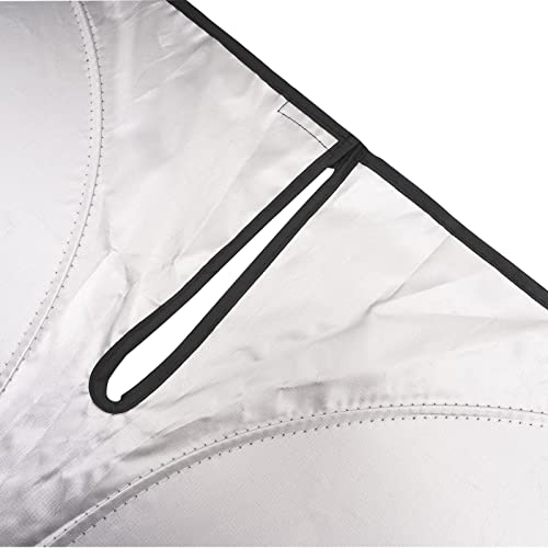 Cyberbeans Sunshade For Tesla Model Y Front Windshield Sunshade Accessories 2020 2021 2022 No Sag Foldable Shade Uv Heat Protection Visor #TOP4