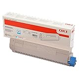 ECOPRO - Toner Originale per le stampanti OKI C823 C833 C843 - Ciano - da 7.000 Pagine A4 - Cod 46471103