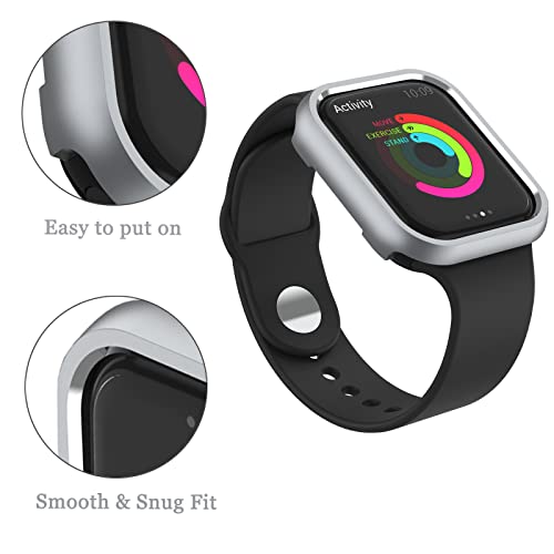 Coque Apple Watch 7 45mm NINKI antichoc en aluminium robuste pour femme - 5
