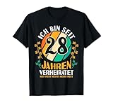 Nelkenhochzeit 28. Ehejahr Heirat Geschenk