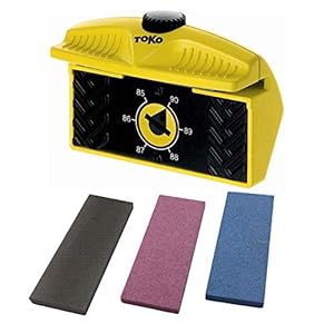 Kantenschleiferset mit Edge Tuner von Toko inklusive Alu Oxyd Steine von SKS