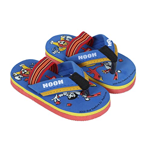 Image of HOOH Kids Cute Cartoon Slippers for 6 Months to 5 Years of Boys and Girls (Backstrap up to 24 Months only)