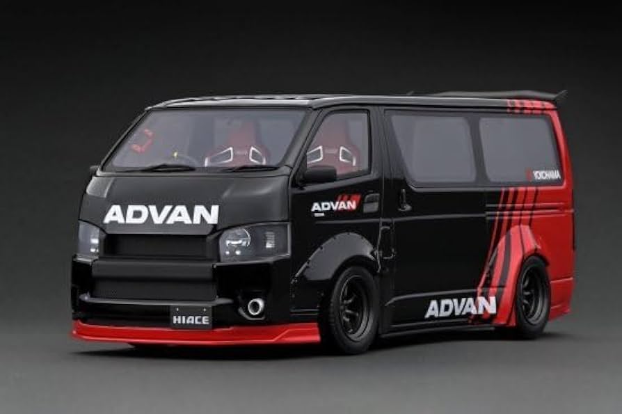 イグニッションモデル1/18 TSDWORKS ハイエース イグニッションモデル 1/18 T・S・D WORKS ハイエース マット