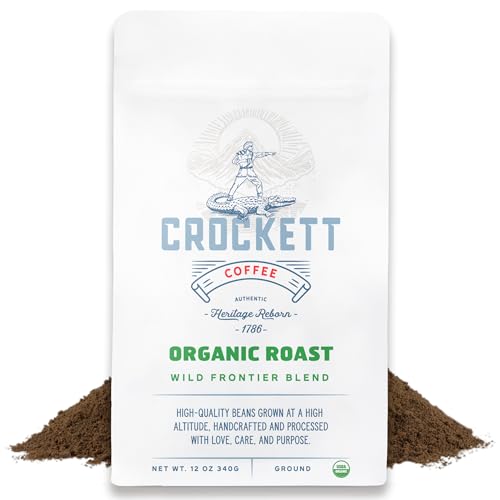 Crockett Organic Ground Coffee Medium Roast