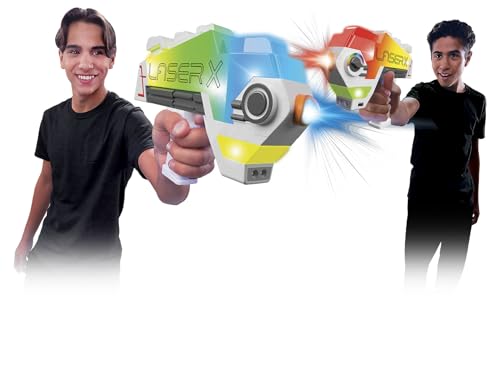 Jeu laser game Laser X Double Blaster pour animer un anniversaire - 2