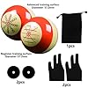 Accessoires de Pratique de Billard Entraînement à la Pratique Portable Artefact Utilitaire avec et Un Sac de Balle et Points de Marqueur de Table de Billard pour Billard Américain Huit Boules